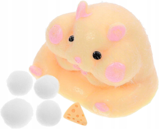 Škrečok so syrom Myška Stretchy Toys Mini roztomilé hračky