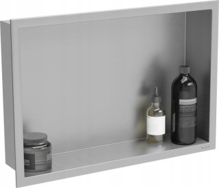 Výklenková polica Mexen X-Wall-R 45 × 30 cm inox