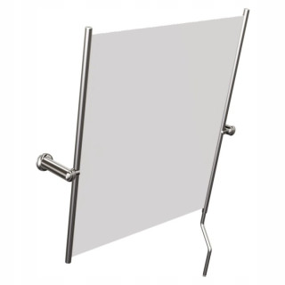 Výklopné zrkadlo ANDEX 809CC s držadlom 50 × 60 cm