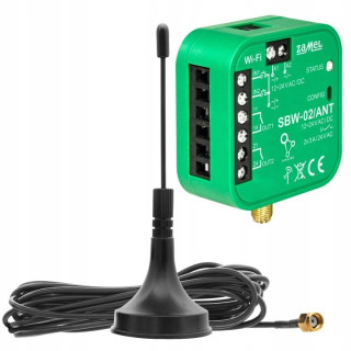 Ovládač brány Zamel SUPLA SBW-02/ANT s externou anténou