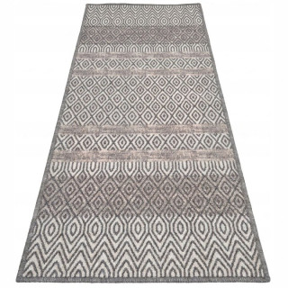 Sivobéžový behúň e-floor EF0438 80 × 200 cm