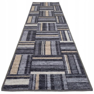 Geometrický behúň e-floor EF0454 80 × 250 cm