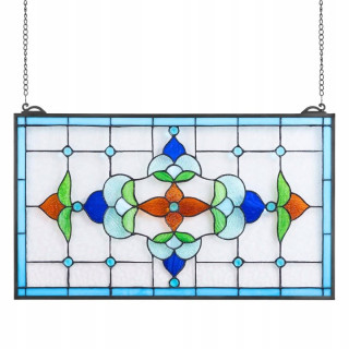 Závesný vitrážový panel Vevor NC-SG03 66,4 × 40,2 cm