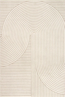 Béžový koberec the carpet Everest 160 × 230 cm s 3D vzorom
