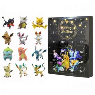 24-dielny Pokémon adventný kalendár