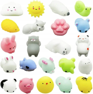 24KS SMASH MOCHI SQUISHY ANTISTRESOVÁ HRAČKA
