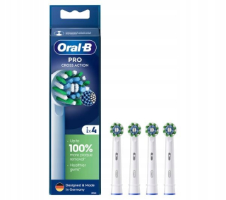 Braun ORAL B CROSS ACTION PRO tip 4 kusy