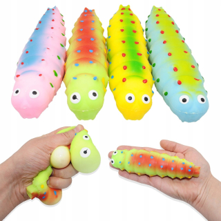 Antistresový Gniotek Soft Centipede Caterpillar