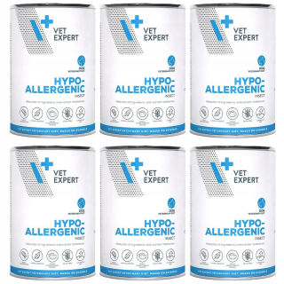 VET EXPERT HYPOALLERGENIC INSECT 400g - vlhké veterinárne krmivo pre psov