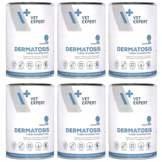 VET EXPERT DERMATÓZA PES TURECKA & PERLA 400g - veterinárne vlhké krmivo
