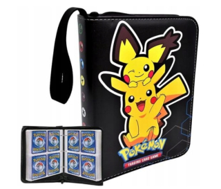 ALBUM PRE 400 POKEMON KARIET BINDER CLEAR - VZORKY