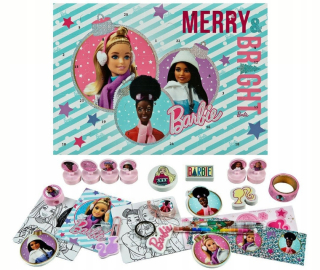 BARBIE adventný kalendár pre deti