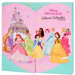 Disney Princezný adventný kalendár Pre malú princeznú s NOVOU kozmetikou