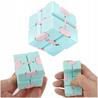 ANTISTRESOVÝ FIDGET CUBE INFINITY SENSORY BLUE