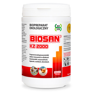 BAKTÉRIE do SEPTIKU BIOSAN KZ 2000 ECO PRÁŠOK na ČISTENIE ODPADOVÝCH VOD ODSTRAŇUJE ZÁPACH