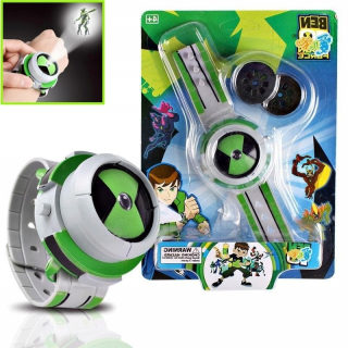 VESMÍRNE HODINKY BEN 10 OMNITRIX ALIEN PROJECTOR