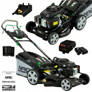 NAC LS50-196-HS-ES BENZÍNOVÁ KOSAČKA 51 CM ELEKTRICKÝ POHON. START-UP MULČOVANIE