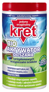 Kret BIO aktivátor pre septiky a čističky odpadových vôd 1kg