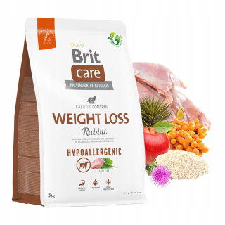 Brit Care Dog hypoalergénne chudnutie, 3 kg