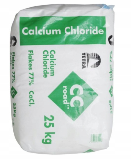 CHLORID VÁPENATÝ 25KG Tetra cestná soľ 25 kg, bezpečná pre zvieratá