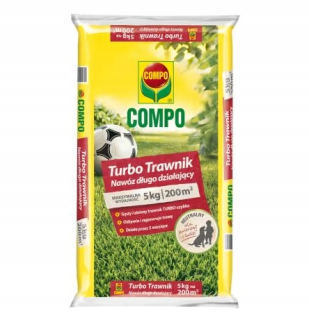 COMPO TURBO TRÁVNIK UNIVERZÁLNE HNOJIVO 5 kg