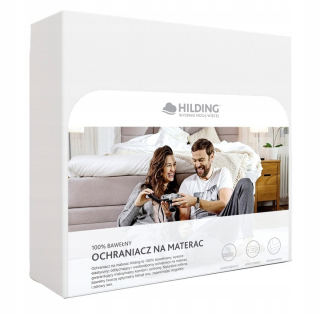 Nepremokavý bavlnený chránič matraca Hilding s PU membránou