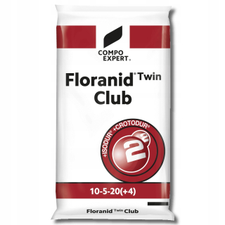 Floranid Twin Club 25kg 10-5-20 hnojivo na trávu