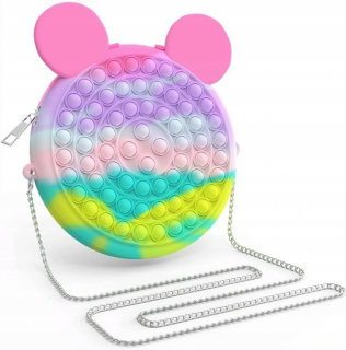 DETSKÁ TAŠKA POP IT PUSH BUBBLE FIDGET