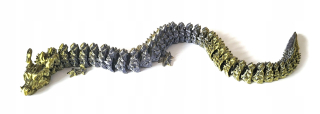 DRAGON kĺbová Flexi figúrka draka 3D tlač