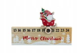 Prázdny závesný adventný kalendár (vyplníte sami)