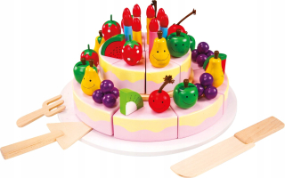 Drevená torta a doplnky Small Foot Design 7794
