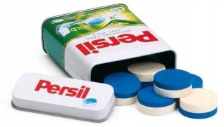 Tablety na pranie ERZI Persil v plechovej krabičke