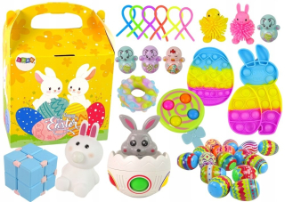 Easter Fidget Toys Set Dekorácia veľkonočných vajíčok