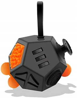 Hračka FIDGET CUBE 12-stranná kocka