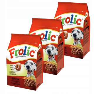 FROLIC suché krmivo pre psov hovädzie zelenina 2,8 kg