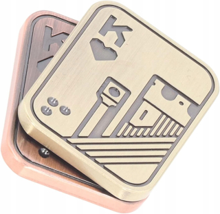 Hračka Fidget Slider, Metal Poker Hračky Fidget Slider EDC pre dospelých,