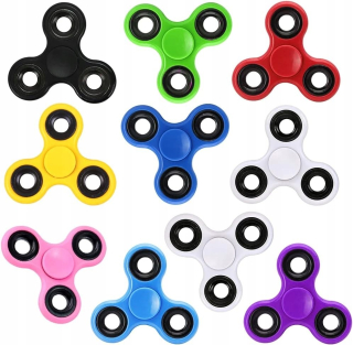 Fidget Spinner Bulk 10 kusov, hračka pre tínedžerov a dospelých,