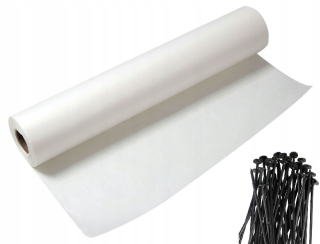 GEONONWOVEN NETKANÁ 400g 3x25m CESTA 300x2500cm 3mx25m CERTIFIKÁT
