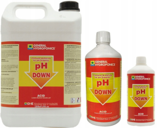 PH- LIQUID 0,5L - regulátor na zníženie pH, Terra Aquatica - GHE