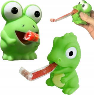 ANTISTRESOVÝ SLUSH SENSORY FROG ROZTAŽNÝ JAZYK 2X