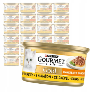 Purina Gourmet Gold Sauce Delights Kurczak 12 x 85g