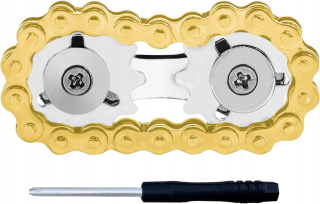 Spinner ozubené kolesá. Gyroskopický beh na zmiernenie úzkosti a stresu.