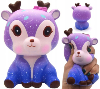 Gniotek JELONEK SQUISHY JUMBO GALAXY REINDEER