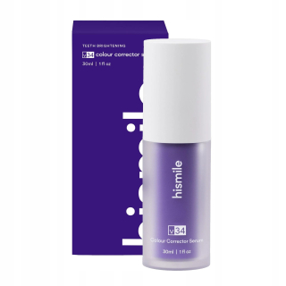 Hismile Whitening zubná pasta V34 farebný korektor 30ml