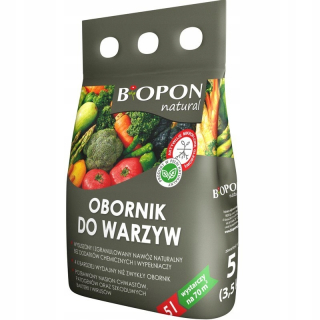 BIOPON Granulovaný hnoj na zeleninu 5L Hnojivo