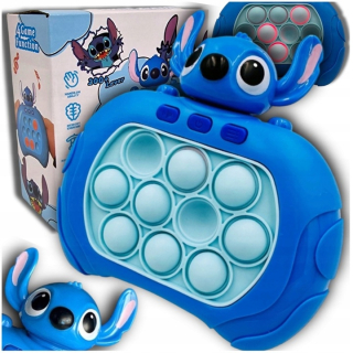 POP IT POPIT ARKÁDOVÁ ELEKTRICKÁ ANTISTRESOVÁ HRA GNIOTEK BLUE