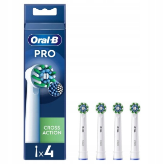Hlavice pre elektrickú zubnú kefku ORAL-B EB50 Pro CrossAction, 4 ks