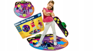 Tanečná podložka - INTERAKTÍVNA TANEČNÁ PODLOŽKA DANCE MP3 LED Game XL