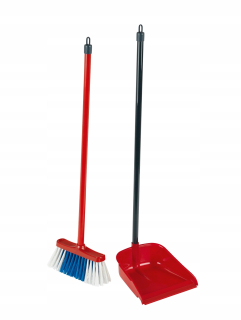 Klein 6744 Vileda lopatka s palicou a metlou