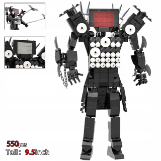 Skibidi Titan Cameraman figurínové bloky